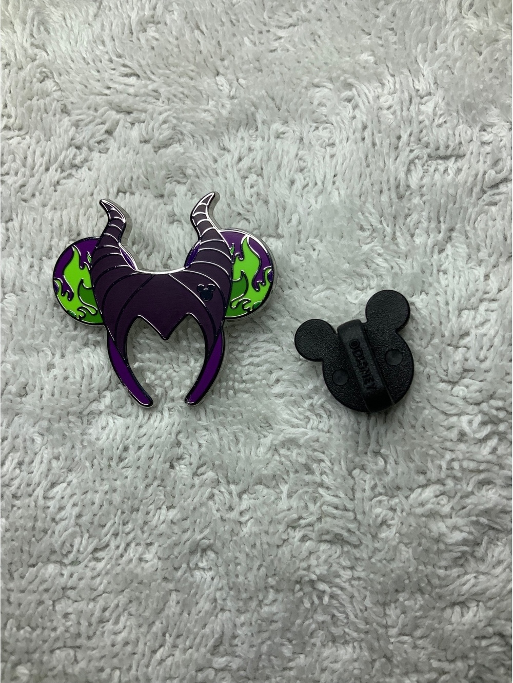 Maleficent Ear Headband Hidden Disney Pin